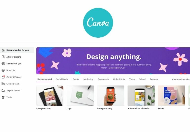 Resize and Optimize Photos for Websites Using Canva