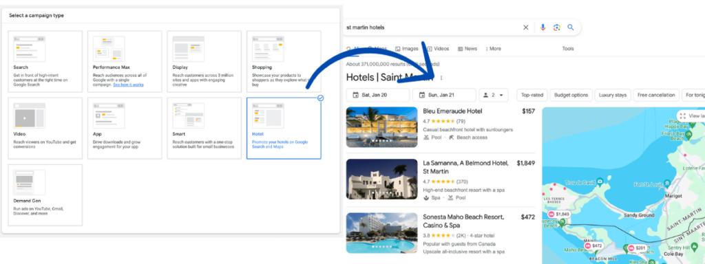 Setting up Google Hotel Ads.